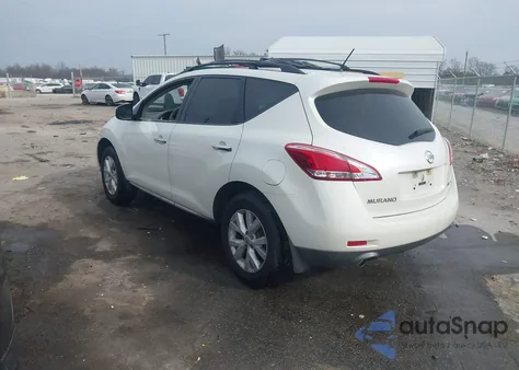 2012 Nissan Murano Sl from USA, damaged, VIN JN8AZ1MW2CW213858